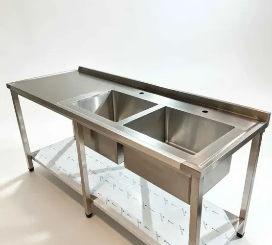 Pia em aço inox 