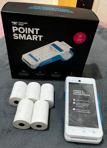 Maquininha Poit smart mercado pago