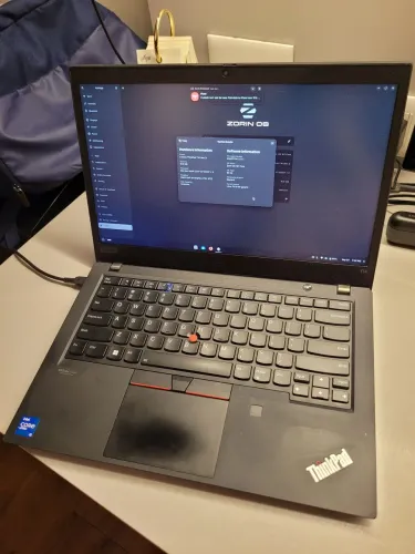 ThinkPad T14 Gen 2 i5-1145G7 16 GB de RAM SSD 256 GB Tela Touch