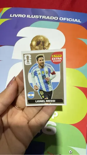 Figurinha Legend Messi 2026 Dourada OURO