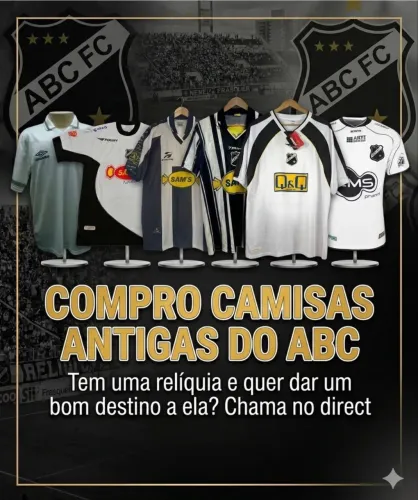 Camisas antigas do ABC