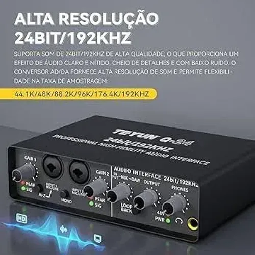 Placa de Áudio Teyun Q24