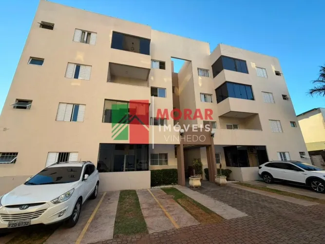 Apartamento para locação no Santa Claudina em Vinhedo com suíte, varanda e armários