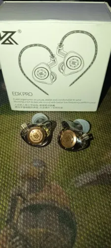 Fone KZ EDX PRO Várias unidades Preto