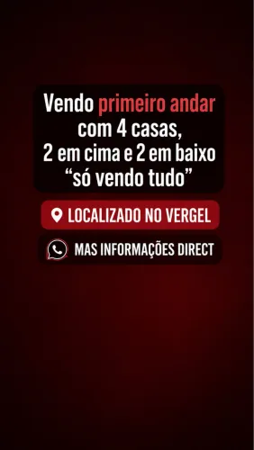 Vendo 4 casas no vergel