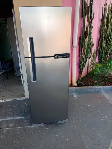 Geladeira, Brastemp, frost free, inox, 389L, seminova