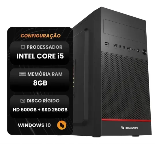 Computador core i5 - 8gb ram
