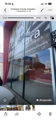 VENDE LOJA NO TÉRREO FRENTE AVENIDA