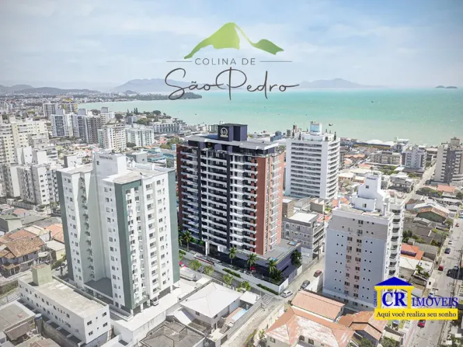 Apartamento de 2 dormitórios em Barreiros - São José SC