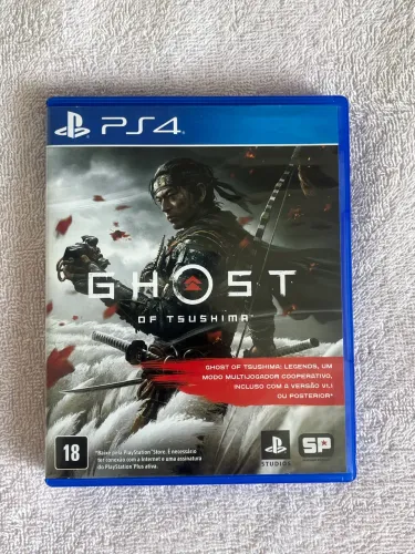 Jogo Ghost Of Tsushima - Ps4 (Novo)