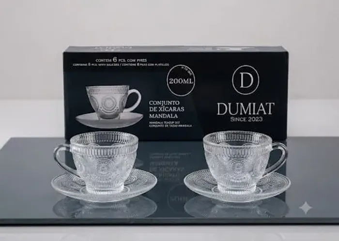 Conjunto de Xícaras Mandala Dumiat!