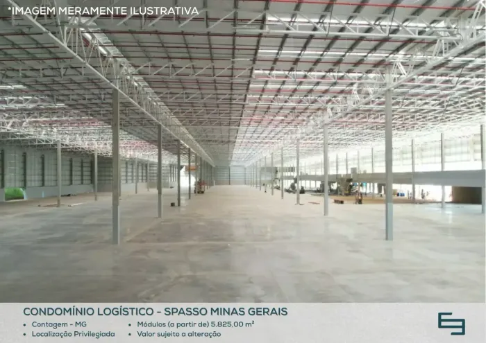 Galpão para locação na cidade de Contagem - MG