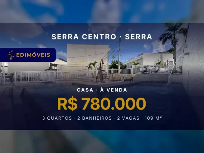 Serra Centro | Casa duplex 3 quartos com suíte, ideal para sua família