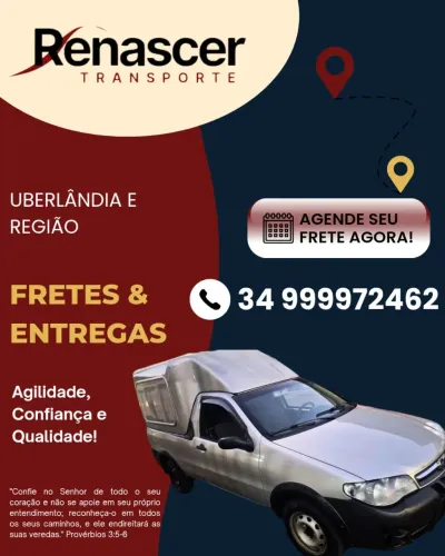 ? FRETES & ENTREGAS ? UBERLÂNDIA & REGIÃO ?