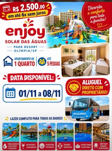 Enjoy solar das águas