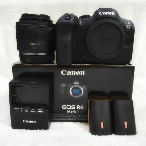 Canon R6 Mark II + Lente RF 35mm F1.8 Macro