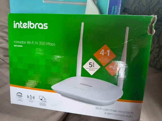 Roteador Intelbras wi-fi N 300 Mbps
