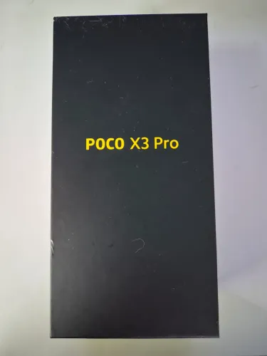 Caixa Embalagem Poco X3 Pro Azul 256gb