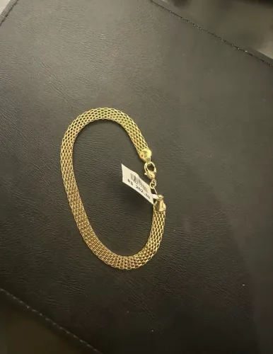 Pulseira masculina 5.5mm modelo esteira