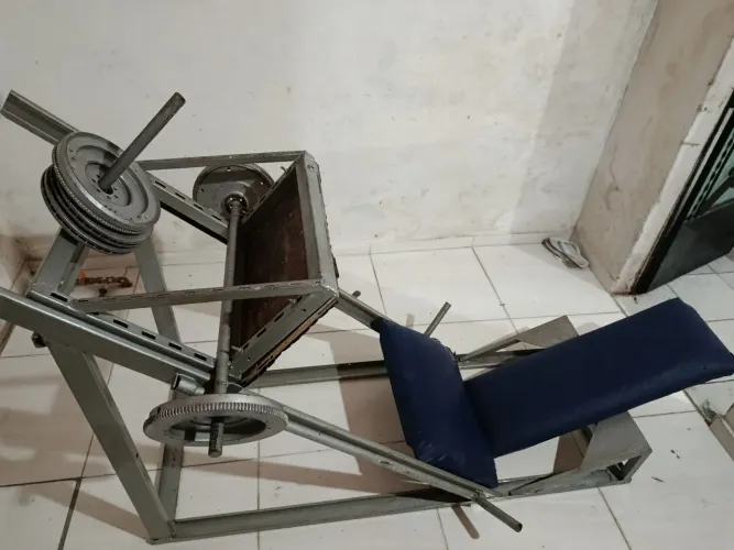 Leg press e puxada