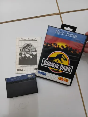 Jogo Master System Jurassic Park