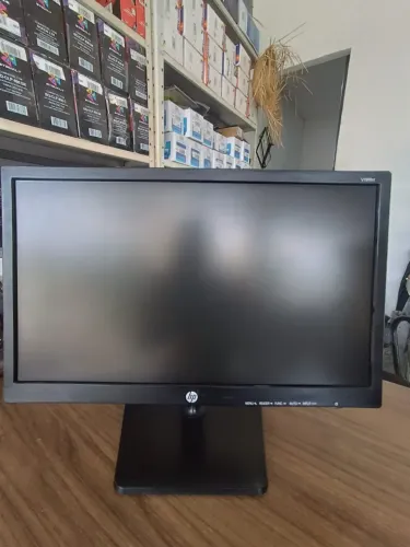 Monitor HP 19 Polegadas HD Para PC | Pronto Para Usar