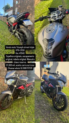 Triumph street triple 675r 2016