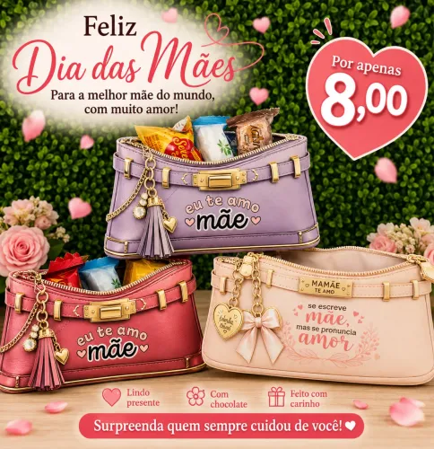 Caixinha chocolates dia das mães