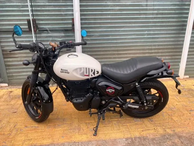 Hunter 350 Branca Único Dono Royal Enfield