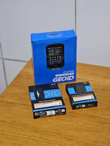 Kit Ciclocomputador GPS Cadência e Cardíaco