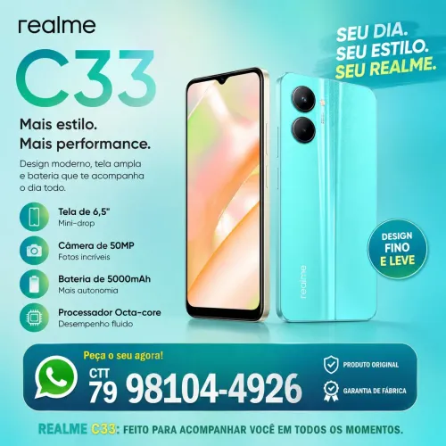 REALME C33 128gb