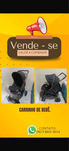 Venda de carrinho de bebê