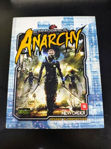 Livro de RPG Shadowrun Anarchy