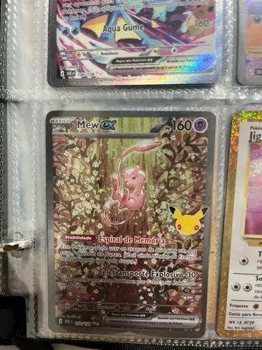 Mew Ex 30 anos de Pokémon 