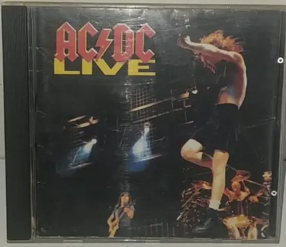 Cd - Ac/Dc - Live - Atco Records - 1992 - Produzido Por Bruce Fairbairn