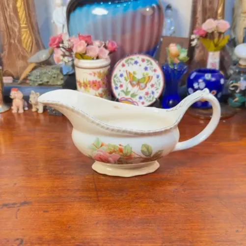 Molheira em Porcelana Inglesa Wood?s Ivory Ware.
