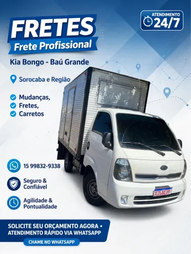 Fretes,carretos e mudanças 24 hrs