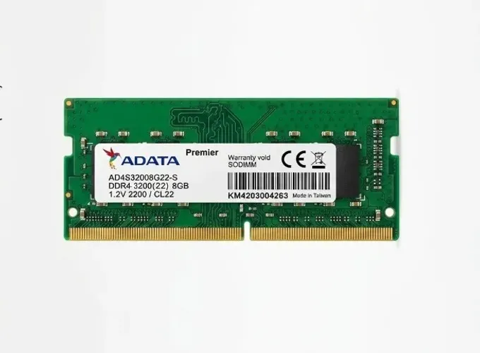 Memória RAM Notebook ADATA Premier 8GB DDR4 3200MHz SODIMM