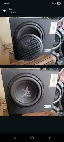 Subwoofer Ativo Corzus CXMS 200 Mini Slim - 200W RMS (Caixa Amplificada)<br>?Descrição