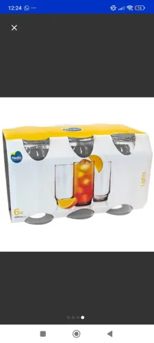Conjunto de copo Nadir NOVO lacrado