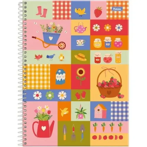 Caderno Universitário 15 matérias NOVO