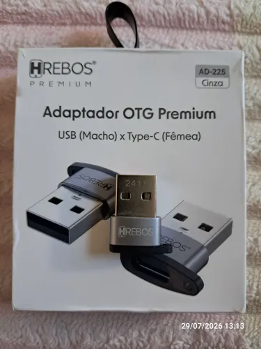 Adaptador OTG, usb para tipo-C