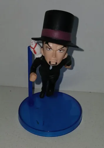 BONECO MINIATURA ONE PIECE LUCCI