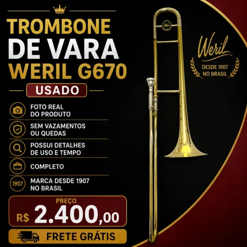 Trombone de vara Weril G670