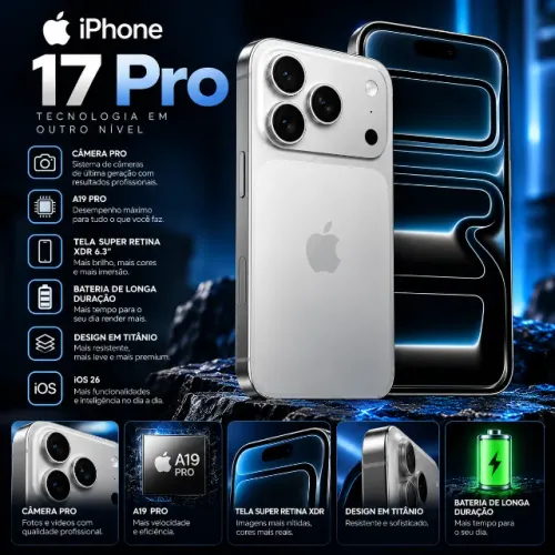 Iphone 17 Pro Silver 256GB