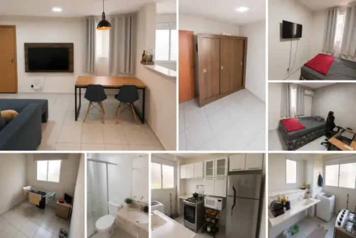 Apartamento mobiliado proximo a UFMS