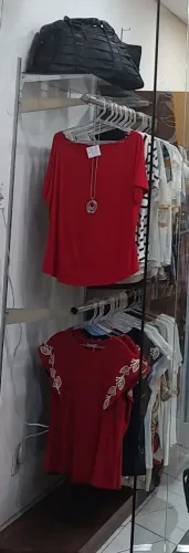 Kit para montagem de 2 araras e 1 prateleira