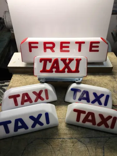 BANDEIRA PARA TAXI EM ACRÍLICO(ORIGINAL)