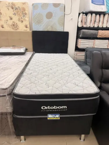 Cama box Ortobom molas ensacadas