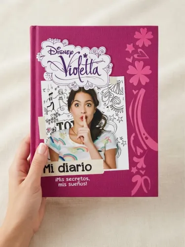 Livro Mi Diario da Violetta (1ª Temporada) - Versão Importada da Argentina